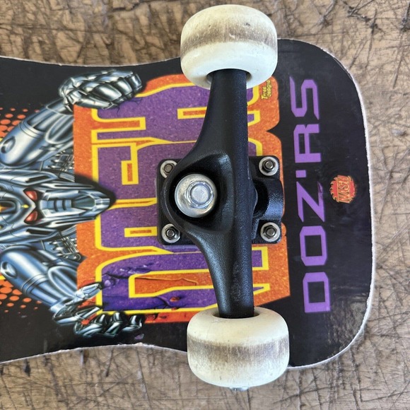 Vintage Nash Skateboard DOZ'r 18" Short Board Punk Dozer Y2K - Picture 9 of 12